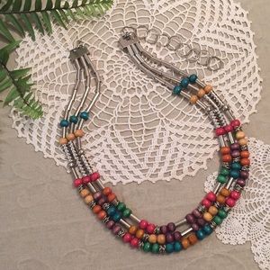 Multicolor Swag Style Beaded Belt